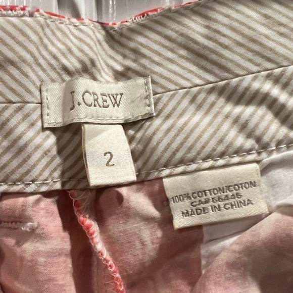 🍎J. Crew🍎 Apple Print Cotton Shorts Size 2 - Picture 8 of 8